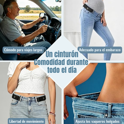 Cinturón invisible sin hebilla